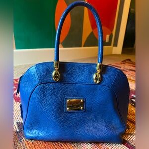 VALENTINA - GENUINE LEATHER ITALIAN made BOWLER BAG